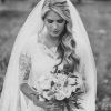 Side Curls Bridal Hairstyles With Tiara And Lace Veil (Photo 9 of 25)