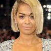 White Blunt Blonde Bob Hairstyles (Photo 17 of 25)