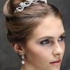 Wedding Updos For Long Hair With Tiara (Photo 11 of 15)