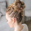 Triple Under Braid Hairstyles With A Bun (Photo 25 of 25)