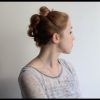 Stacked Mini Buns Hairstyles (Photo 3 of 25)