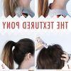 Textured Ponytail Hairstyles (Photo 4 of 25)
