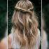 The Best Loose Highlighted Half Do Hairstyles