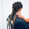 Two Ombre Under Braid Hairstyles (Photo 2 of 25)