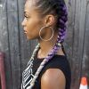 Two Ombre Under Braid Hairstyles (Photo 3 of 25)