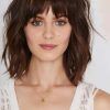 Lip-Length Tousled Brunette Bob Hairstyles (Photo 4 of 25)