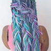 Extra-Long Blue Rainbow Braids Hairstyles (Photo 2 of 15)