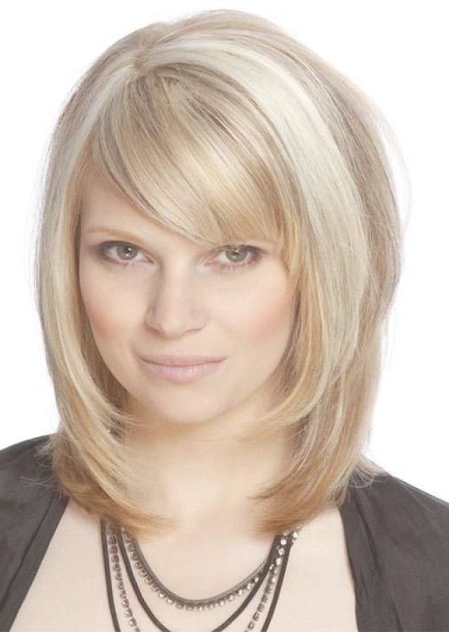 2024 Best of Medium Hairstyles with Layers and Side Bangs