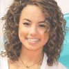 Medium Haircuts For Curly Hair And Round Face (Photo 13 of 25)