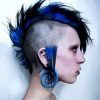 Blue Hair Mohawk Hairstyles (Photo 14 of 25)