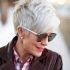 Top 25 of Short Haircuts for Women with Grey Hair