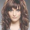 Curly Medium Hairstyles With Bangs (Photo 2 of 25)