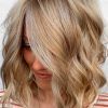 A-Line Blonde Wavy Lob Haircuts (Photo 6 of 25)