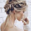 Highlighted Braided Crown Bridal Hairstyles (Photo 3 of 25)