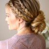Double Braids Updo Hairstyles (Photo 5 of 15)