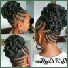 Lovely Black Braided Updo Hairstyles (Photo 11 of 25)