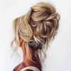 High Updo For Long Hair With Hair Pins (Photo 9 of 25)