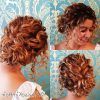 Formal Curly Updos With Bangs For Wedding (Photo 4 of 25)