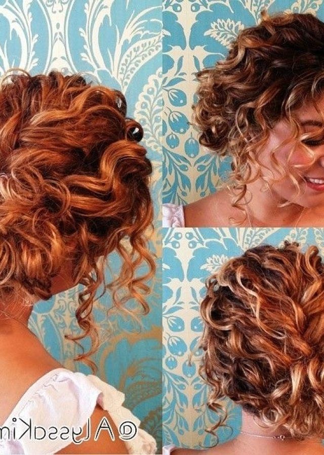 15 Inspirations Curly Hair Updo Hairstyles