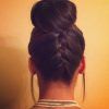 Upside Down Braids With Double Buns (Photo 15 of 15)