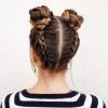 Braided Hairstyles Into A Bun (Photo 15 of 15)