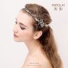 High Updos With Jeweled Headband For Brides (Photo 20 of 25)