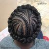 Low Haloed Braided Hairstyles (Photo 4 of 25)