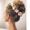 Updo Hairstyles With Flowers (Photo 2 of 15)