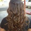 Cascading Curly Crown Braid Hairstyles (Photo 14 of 25)