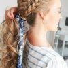 Double Headband Braided Hairstyles With Flowers (Photo 9 of 25)