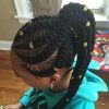 Spiral Under Braid Hairstyles With A Straight Ponytail (Photo 25 of 25)