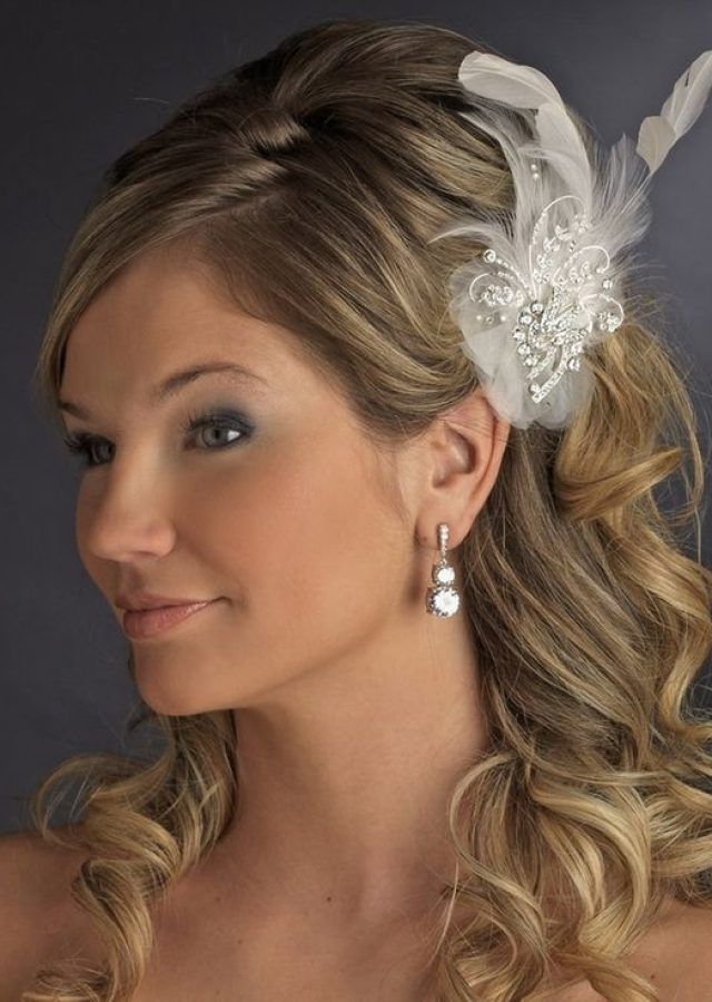 2024 Latest Wedding Guest Hairstyles with Fascinator