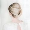 Blonde Polished Updos Hairstyles For Wedding (Photo 8 of 25)