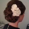 Side Bun Prom Hairstyles With Orchids (Photo 16 of 25)