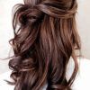 Curled Half-Up Hairstyles (Photo 9 of 25)