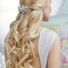 Wedding Hairstyles For Long Hair Down With Flowers (Photo 2 of 15)