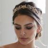 Pulled Back Layers Bridal Hairstyles With Headband (Photo 24 of 25)