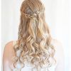 Curly Hair Half Up Wedding Hairstyles (Photo 15 of 15)