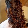 Curly Hair Half Up Wedding Hairstyles (Photo 1 of 15)