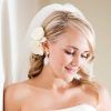 Wedding Hairstyles For Medium Length Hair With Flowers (Photo 10 of 15)