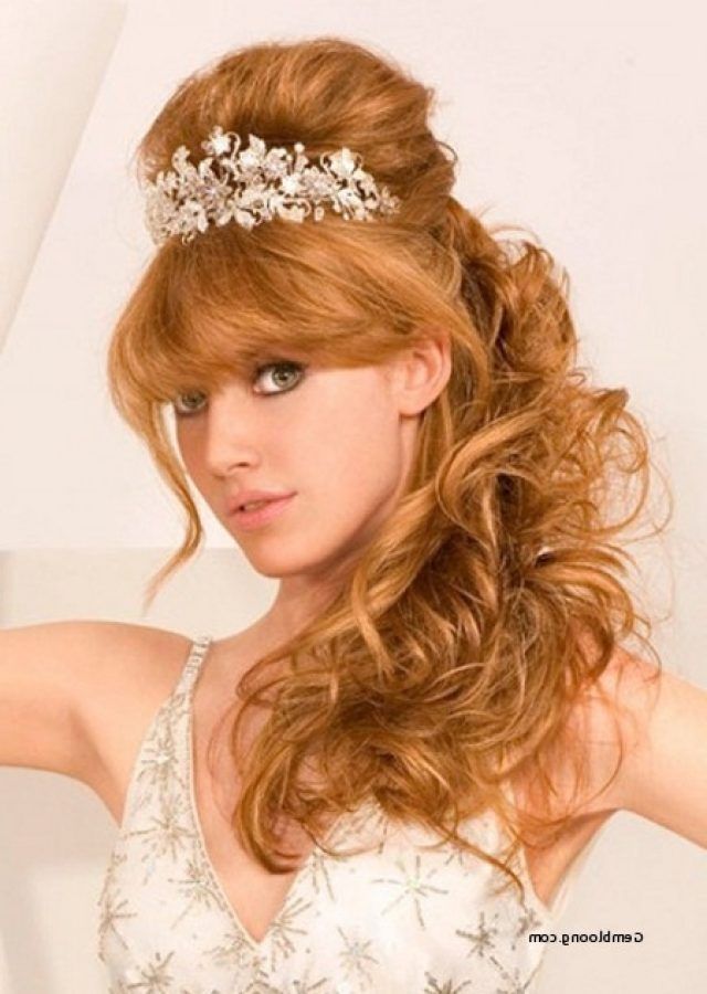 15 the Best Wedding Hairstyles for Medium Length Thick Hair