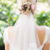 Bridal Chignon Hairstyles With Headband And Veil (Photo 8 of 25)
