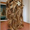 Curls Up Half Down Wedding Hairstyles (Photo 10 of 15)
