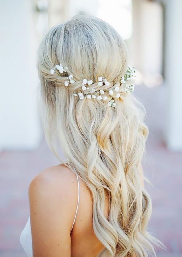25 Best Ideas Long Half-updo Hairstyles with Accessories
