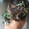 Low Messy Chignon Bridal Hairstyles For Short Hair (Photo 22 of 25)