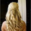 Half Up Wedding Hairstyles Long Curly Hair (Photo 3 of 15)