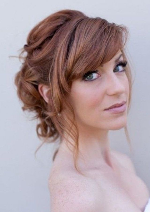 15 Photos Wedding Hairstyles for Short Hair with Fringe