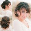 Wedding Hairstyles For Long Hair With Bangs (Photo 14 of 15)