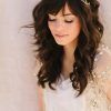 Long Curly Bridal Hairstyles With A Tiara (Photo 14 of 25)