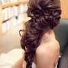 Wavy Ponytails With Flower (Photo 7 of 25)